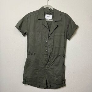 Pistolsa Army Green Romper